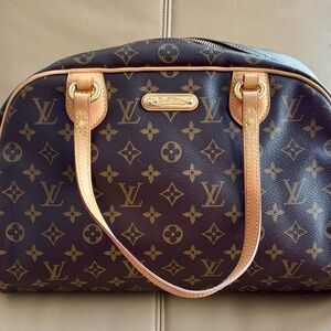 Louis Vuitton Brown Monogram Shoulder Bag